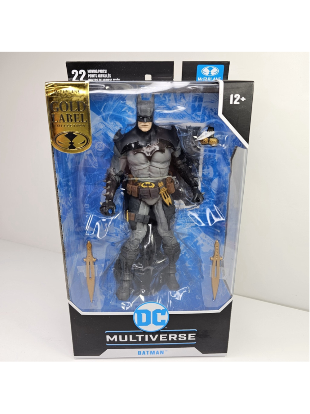 SEALED McFarlane DC Multiverse Gold Label Batman Designed By Todd McFarlane NEW